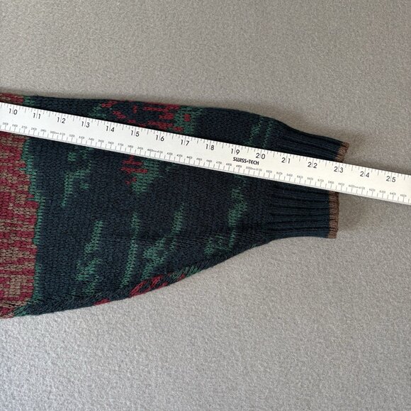 Vintage Paulo Conti Sweater Mens XL Wildlife Mallard Ducks Hunting Outdoor Cabin - Picture 7 of 16